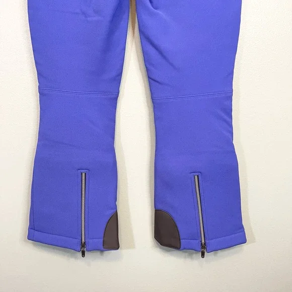 Descente Women's Purple Blue Snow Ski Sportswear Giselle Pants Size 34R